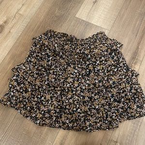 sadie and sage floral skirt
